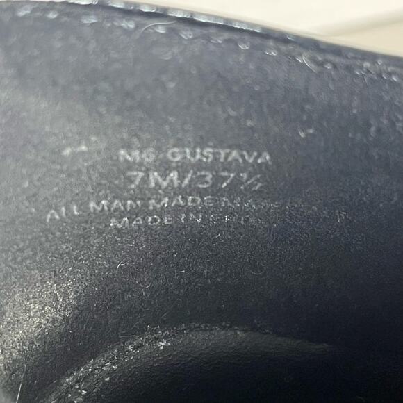 Mix No 6 Patent Platform Oxfords Size 7 Chunky Grunge Preppy Retro 90s Style - Picture 14 of 14